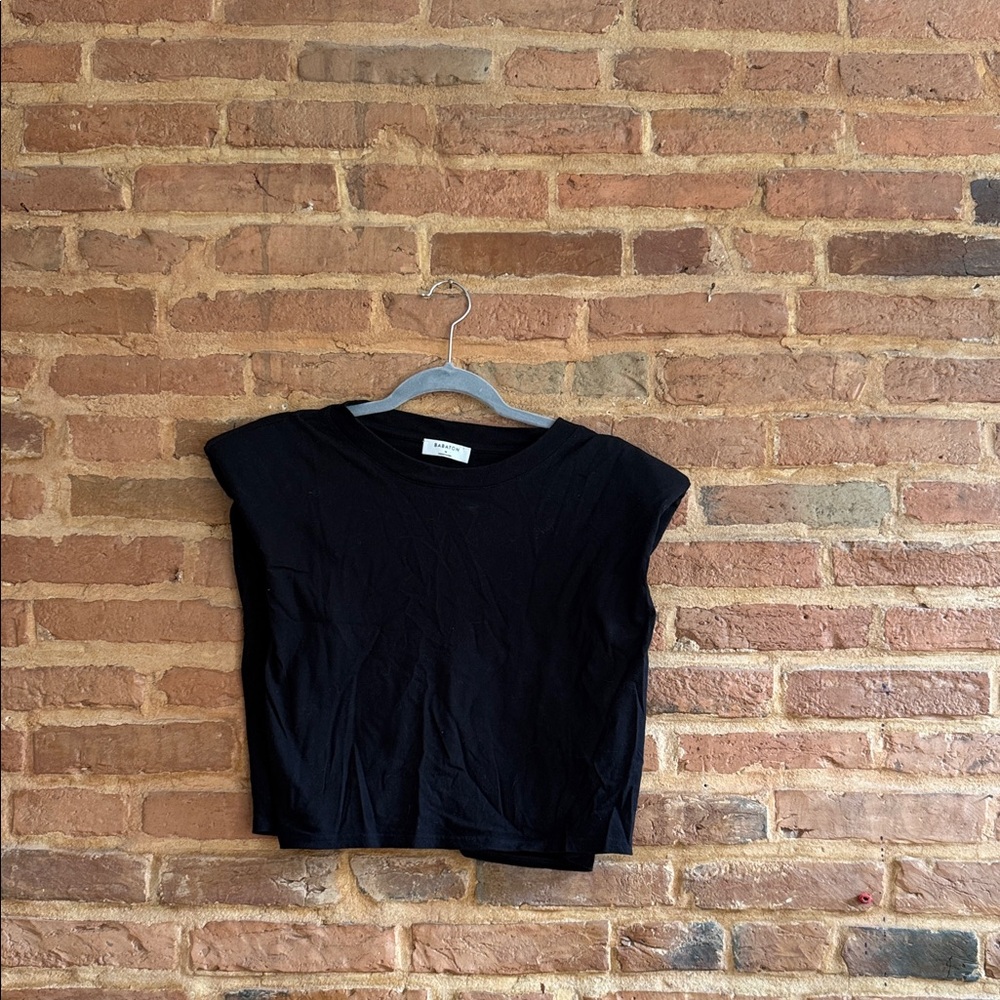 Babaton Black Muscle Tee